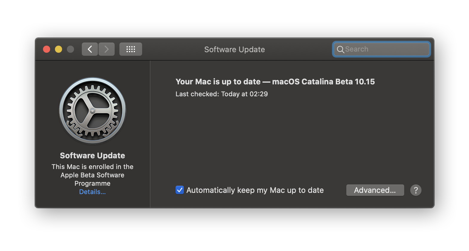 MacOS Big Sur